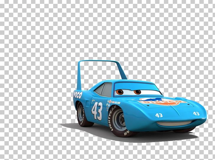 Strip 'The King' Weathers Cars 3: Driven To Win Lightning McQueen PNG, Clipart, Aqua, Automotive Design, Blue, Blue Lightning, Brand Free PNG Download