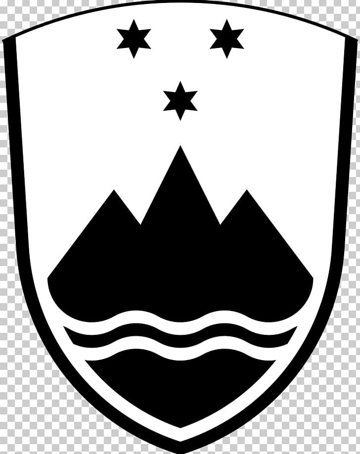 Coat Of Arms Of Slovenia Coat Of Arms Of Slovenia Emblem Of Italy Flag Of Slovenia PNG, Clipart, Animals, Area, Black, Black And White, Coat Of Arms Free PNG Download