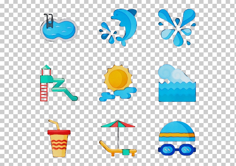 Icon Logo Water Slide Water Park Water PNG, Clipart, Logo, Paint, Video Clip, Water, Watercolor Free PNG Download