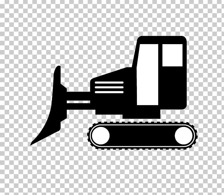 Bulldozer Computer Icons Portable Network Graphics PNG, Clipart, Angle, Black, Black And White, Building, Bulldozer Free PNG Download
