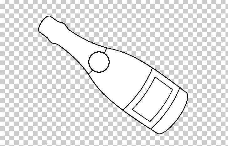 Champagne Wine Bottle Fizzy Drinks Drawing PNG, Clipart, Alcoholic Drink, Angle, Area, Black And White, Bottle Free PNG Download
