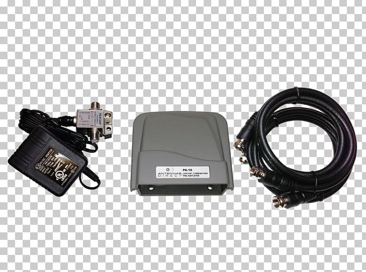 Television Antenna Preamplifier Aerials Very High Frequency Ultra High Frequency PNG, Clipart, Ac Adapter, Amplifier, Antenna Amplifier, Cable Television, Electronic Component Free PNG Download