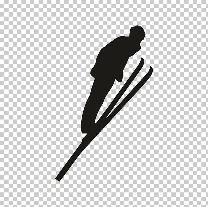Ski Poles Skiing Sticker Winter Sport Snowboarding PNG, Clipart, Angle, Arm, Baseball Equipment, Black And White, Crosscountry Skiing Free PNG Download