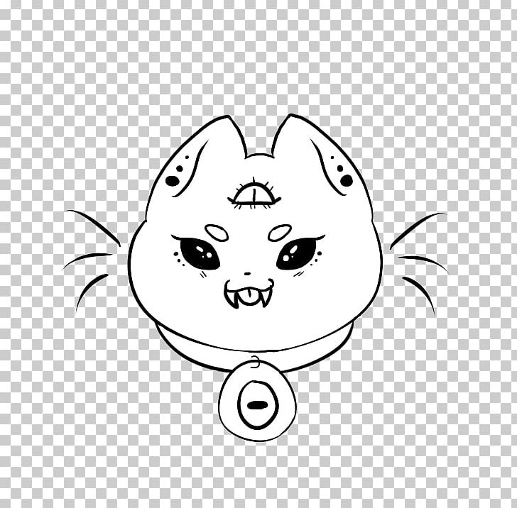 Whiskers Drawing Line Art White PNG, Clipart, Black, Black And White, Cartoon, Cat, Cat Tattoo Free PNG Download