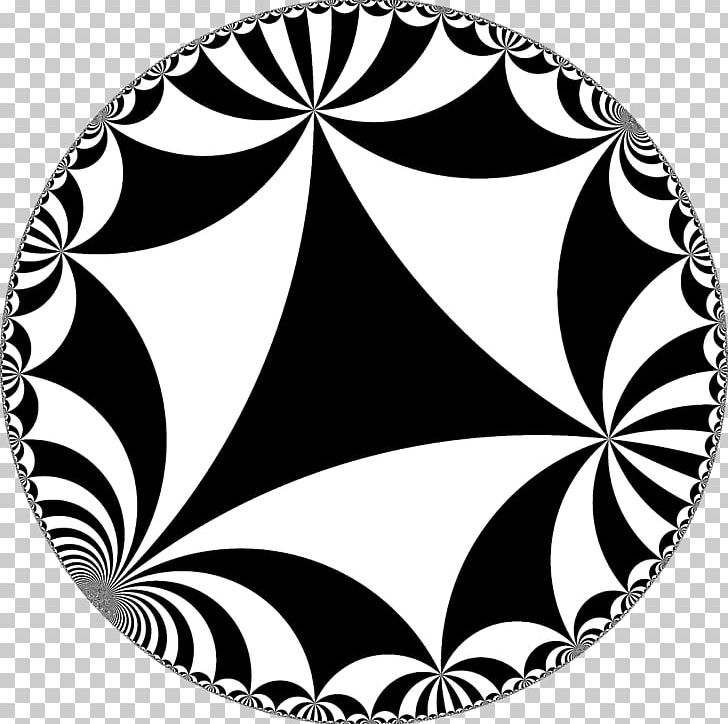 Hyperbolic Geometry Tessellation Hyperbolic Space Plane PNG, Clipart, Black, Black And White, Checker, Circle, Dimension Free PNG Download