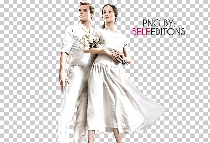 katniss everdeen wedding dress description
