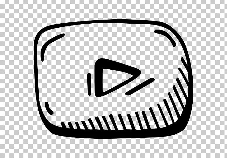 YouTube Social Media Drawing Computer Icons PNG, Clipart, Area, Black, Black And White, Blog, Brand Free PNG Download