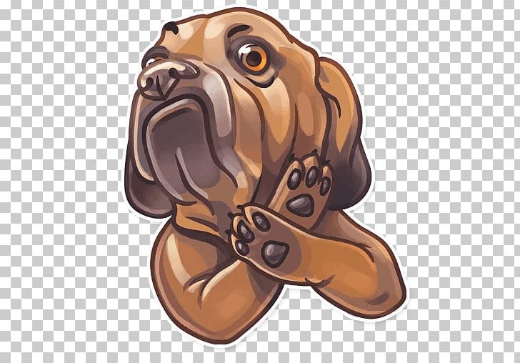 Puppy Dog Breed Telegram Sticker PNG, Clipart, Android, Animals, Carnivoran, Dog, Dog Breed Free PNG Download