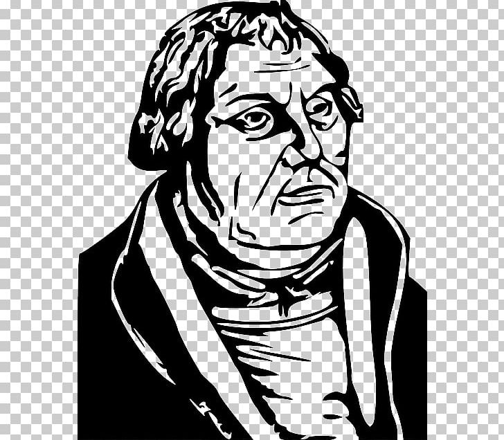 Reformation Selections From The Table Talk Of Martin Luther Ninety-five Theses Lutheranism PNG, Clipart, Art, Artwork, Black And White, Christianity, Face Free PNG Download