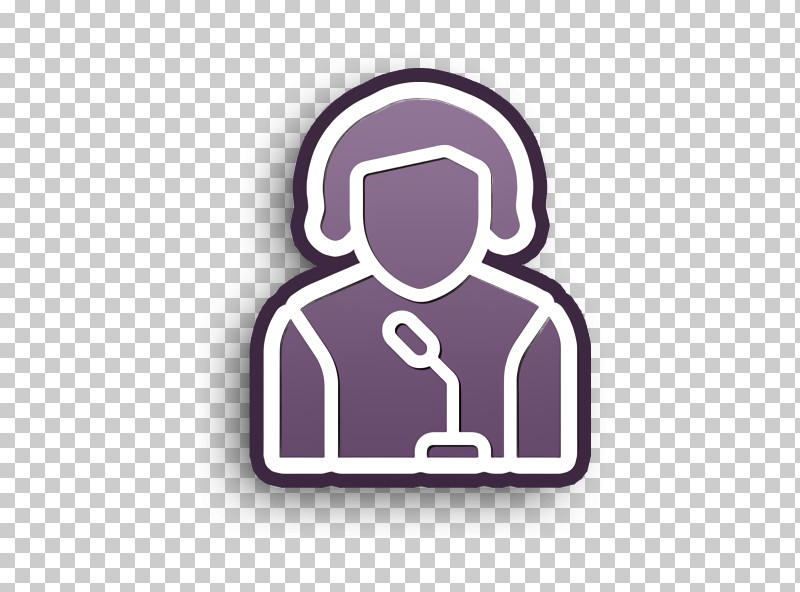 Jobs And Occupations Icon Speak Icon Speaker Icon PNG, Clipart, Finger, Jobs And Occupations Icon, Line, Logo, Material Property Free PNG Download