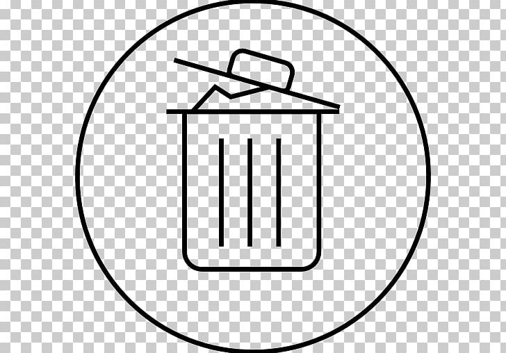 Rubbish Bins & Waste Paper Baskets Computer Icons PNG, Clipart, Angle, Area, Black And White, Button, Circle Free PNG Download