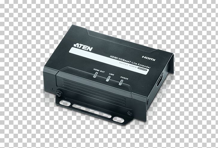 ATEN VE801R HDMI HDBaseT-Lite Extender Signal AV Receiver PNG, Clipart, Adapter, Av Receiver, Category 5 Cable, Category 6 Cable, Computer Free PNG Download