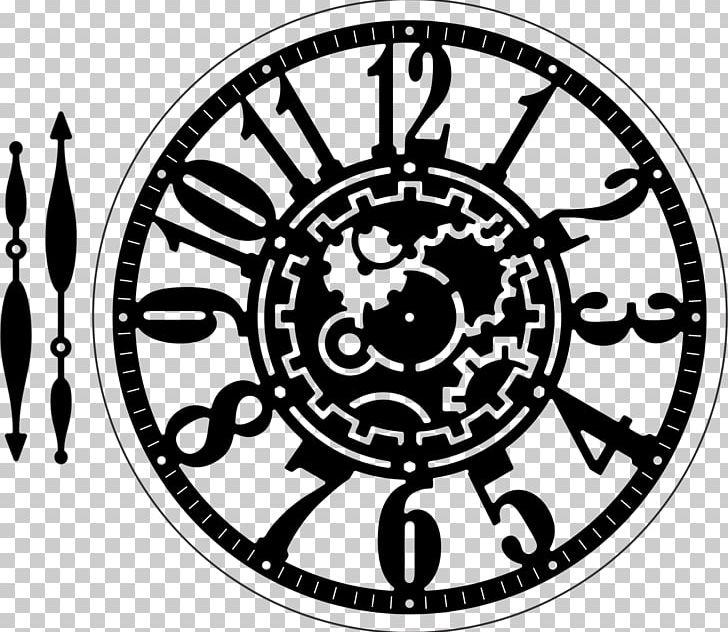 Cheery Lynn Designs Die Paper Clock PNG, Clipart, Bicycle Wheel, Black, Black And White, Brand, Cheery Lynn Designs Free PNG Download