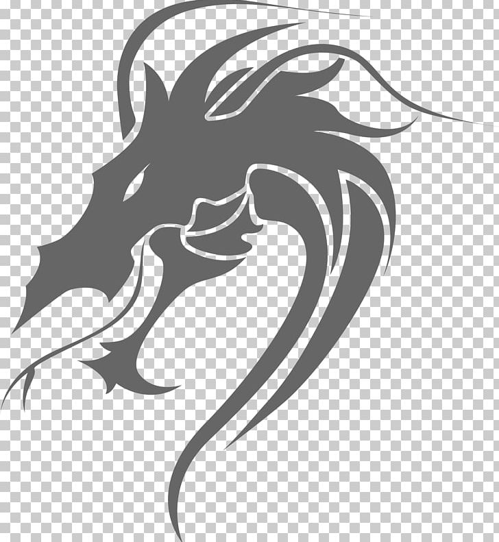 Dragon PNG, Clipart, Art, Artwork, Bird, Black, Black And White Free PNG Download