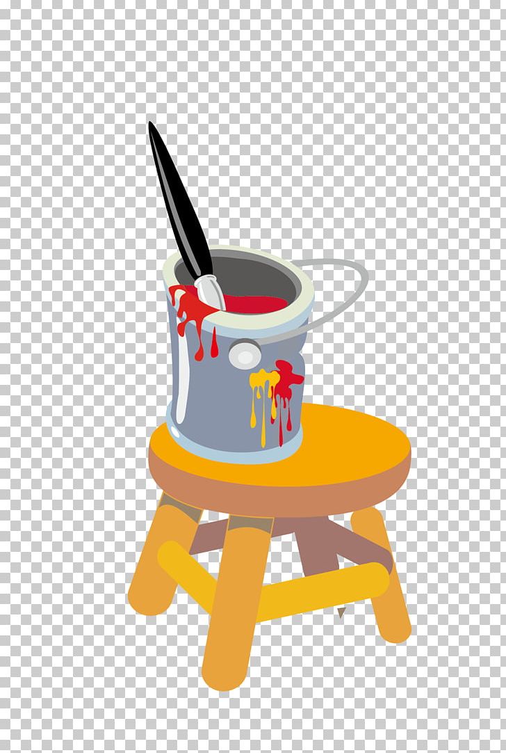 Oil Painting Illustration PNG, Clipart, Cartoon, Chair, Coconut Oil, Color, Euclidean Vector Free PNG Download