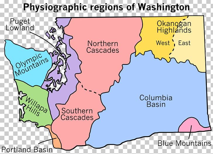 Washington Physiographic Regions Of The World Physiographic Province Wikipedia PNG, Clipart, Area, Country, Diagram, Encyclopedia, Geography Free PNG Download