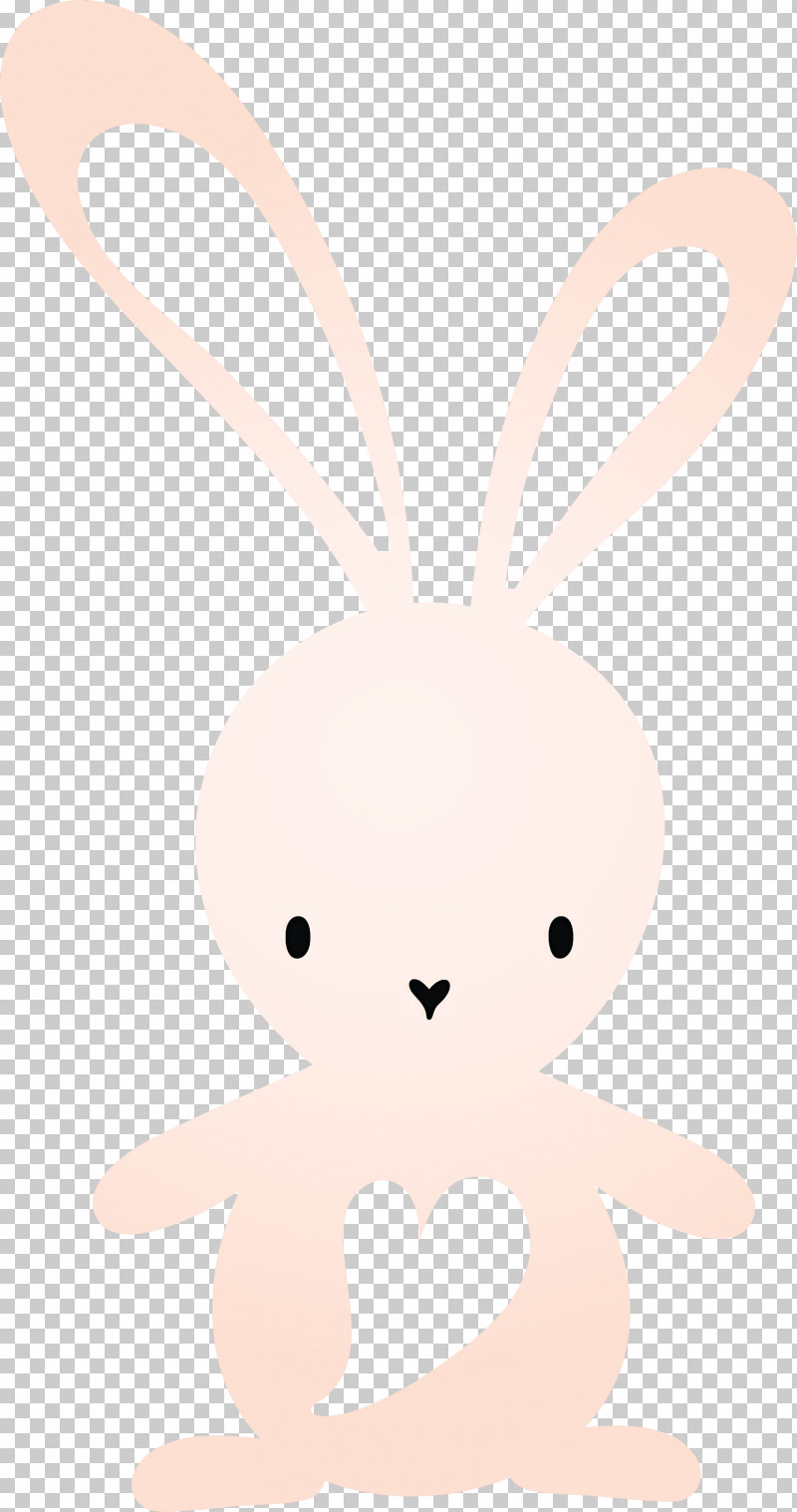 Cute Easter Bunny Easter Day PNG, Clipart, Cartoon, Cute Easter Bunny, Ear, Easter Day, Pink Free PNG Download