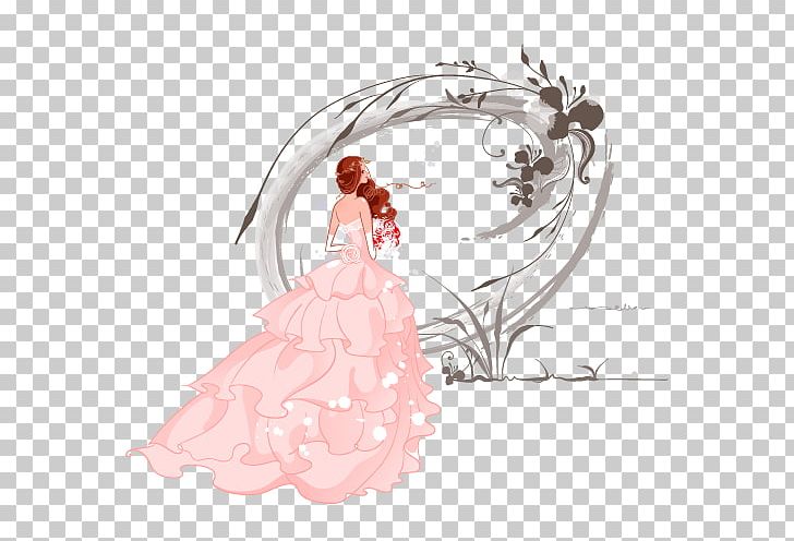 Cartoon Wedding Photography Formal Wear Illustration PNG, Clipart, Art, Beautiful Girl, Beautiful Vector, Bride, Bride And Groom Free PNG Download