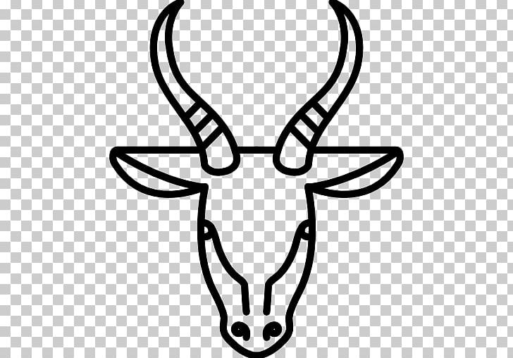 Gazelle Antelope Drawing Animal PNG, Clipart, Animal, Animals, Antelope, Antler, Black And White Free PNG Download