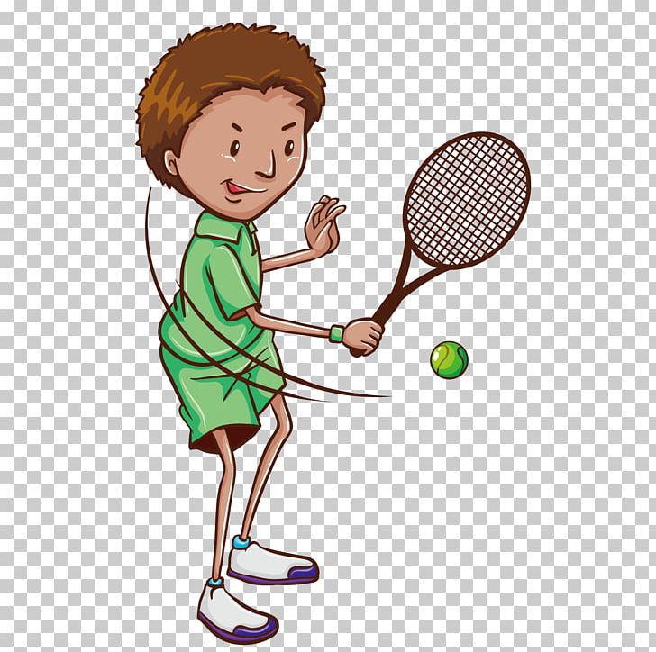Tennis Stock Photography Racket Ball PNG, Clipart, Ball, Boy, Cartoon, Child, Game Free PNG Download