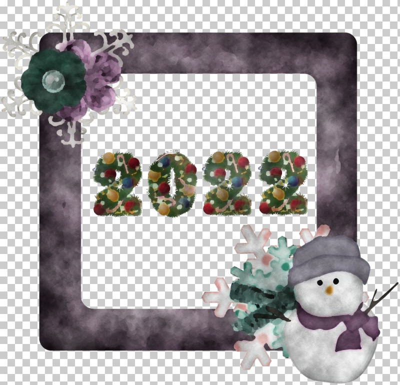 2022 Happy New Year 2022 New Year 2022 PNG, Clipart, Bauble, Christmas Day, Christmas Ornament M, Film Frame, Picture Frame Free PNG Download