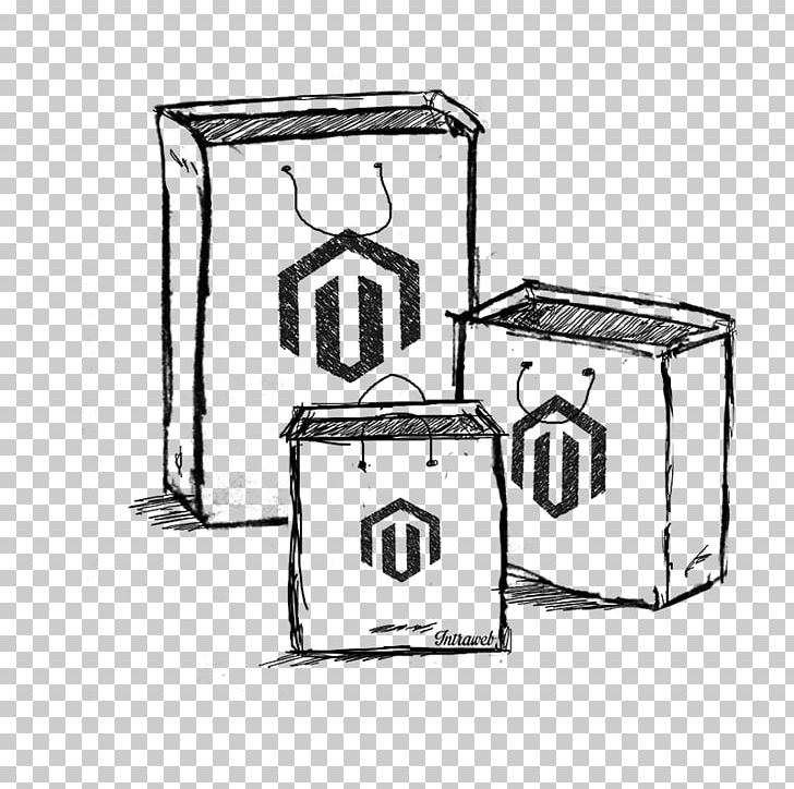 Magento Sketch PNG, Clipart, Angle, Area, Art, Black And White, Drawing Free PNG Download
