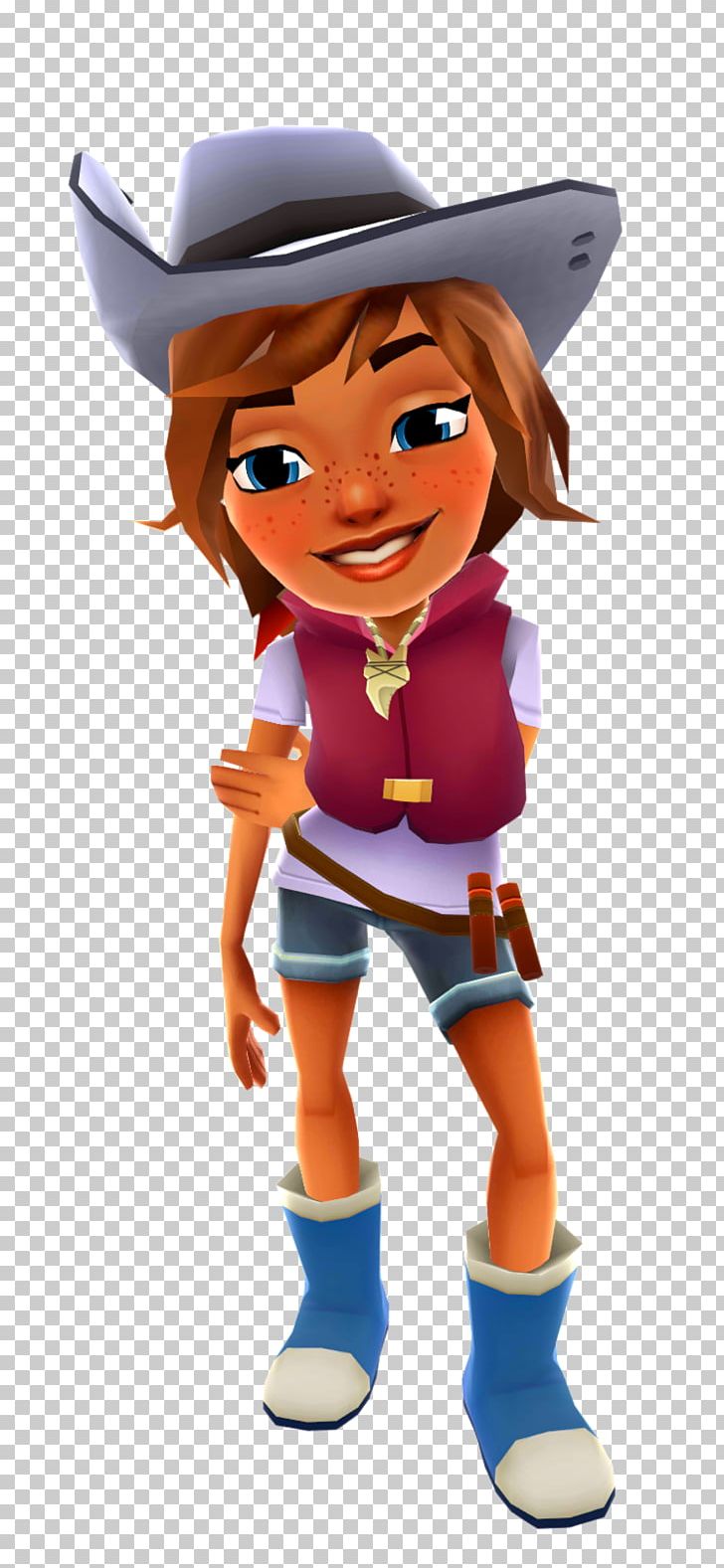 Subway Surfers Sydney Character PNG, Clipart, Action Figure, Cartoon, Character, Cowboy, Cowboy Hat Free PNG Download