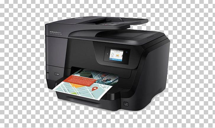Hewlett-Packard HP Officejet Pro 8715 Multi-function Printer Inkjet Printing PNG, Clipart, All In, Allinone, Brands, Electronic Device, Fax Free PNG Download