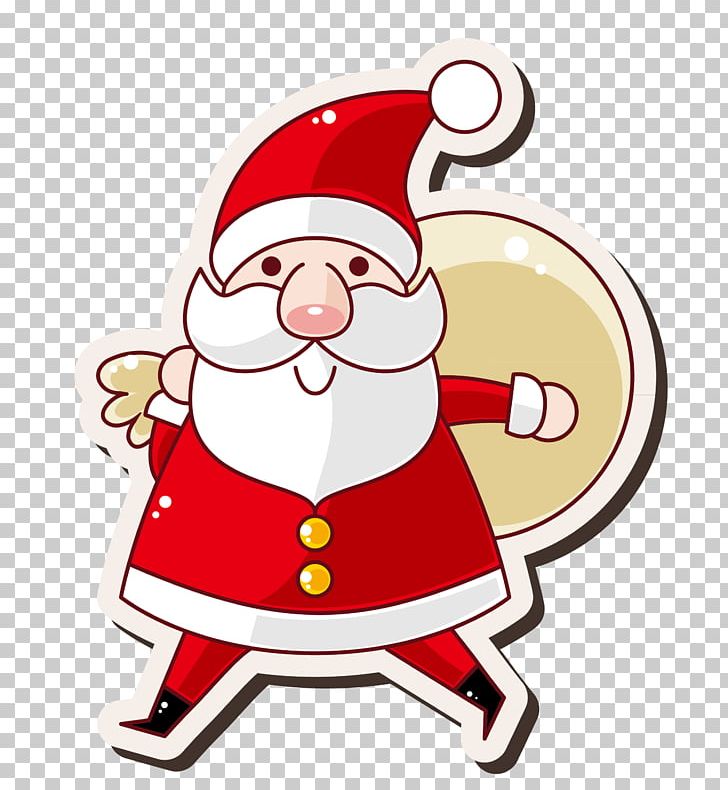 Santa Claus New Year Card Cartoon Christmas PNG, Clipart, Art, Cartoon, Cartoon Character, Cartoon Characters, Cartoon Eyes Free PNG Download