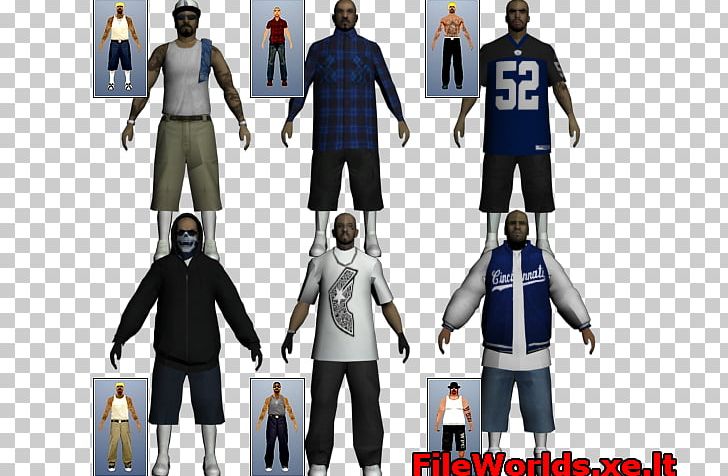 Grand Theft Auto: San Andreas San Andreas Multiplayer Mod Crips Deathmatch PNG, Clipart, Action Figure, Clothing, Costume, Crips, Deathmatch Free PNG Download