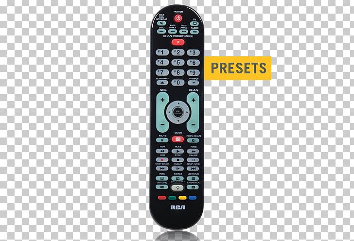 Universal Remote Remote Controls Television RCA RCRN04GR PNG, Clipart, Device, Digital Video Recorders, Electronic Device, Electronics, Electronics Accessory Free PNG Download