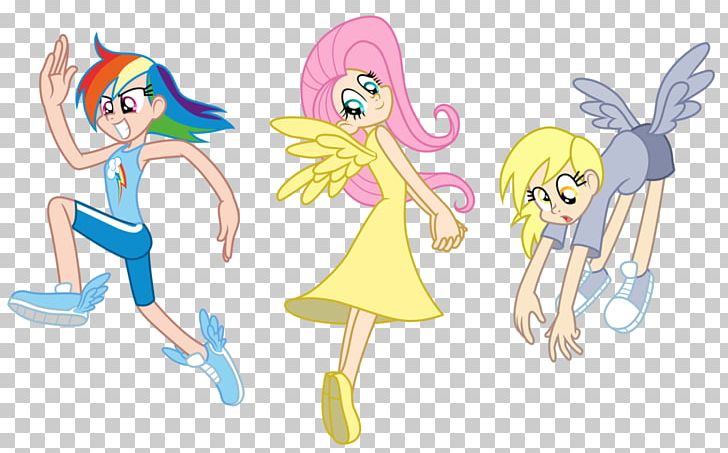 My Little Pony Rainbow Dash Pinkie Pie Fluttershy PNG, Clipart, Animal Figure, Anime, Cartoon, Computer Wallpaper, Deviantart Free PNG Download