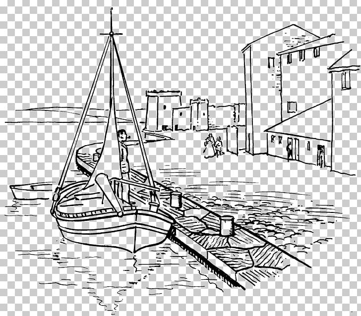 Wharf Dock Jetty PNG, Clipart, Angle, Artwork, Berth, Black And White, Boat Free PNG Download
