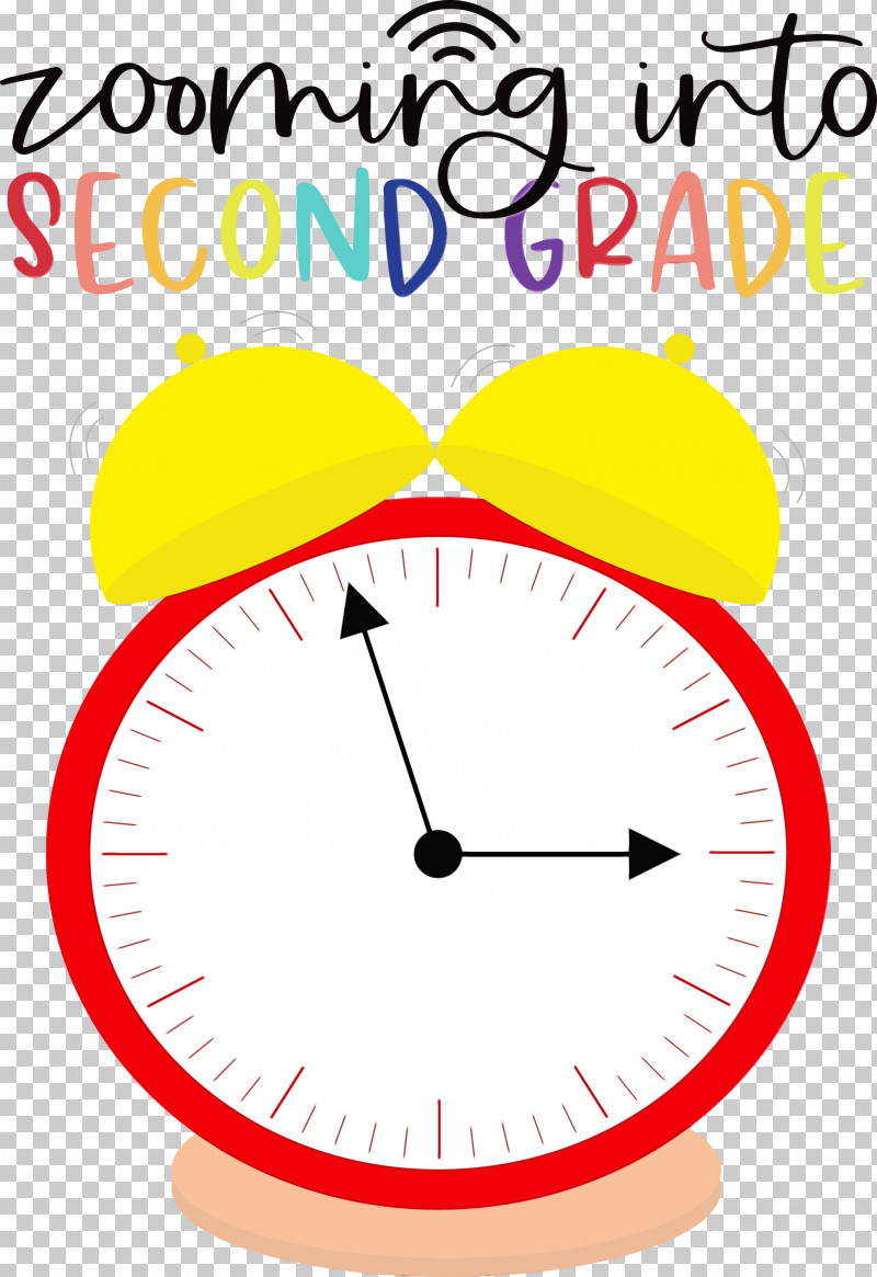 Alarm Clock Yellow Line Meter Clock PNG, Clipart, Alarm Clock, Alarm Device, Back To School, Clock, Geometry Free PNG Download