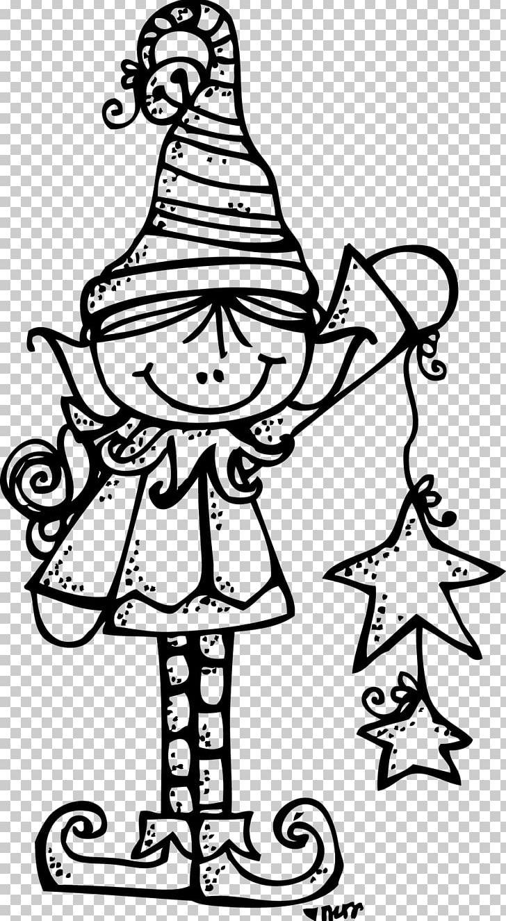 The Elf On The Shelf Santa Claus Christmas Elf PNG, Clipart, Art, Artwork, Black And White, Christmas, Christmas Elf Free PNG Download