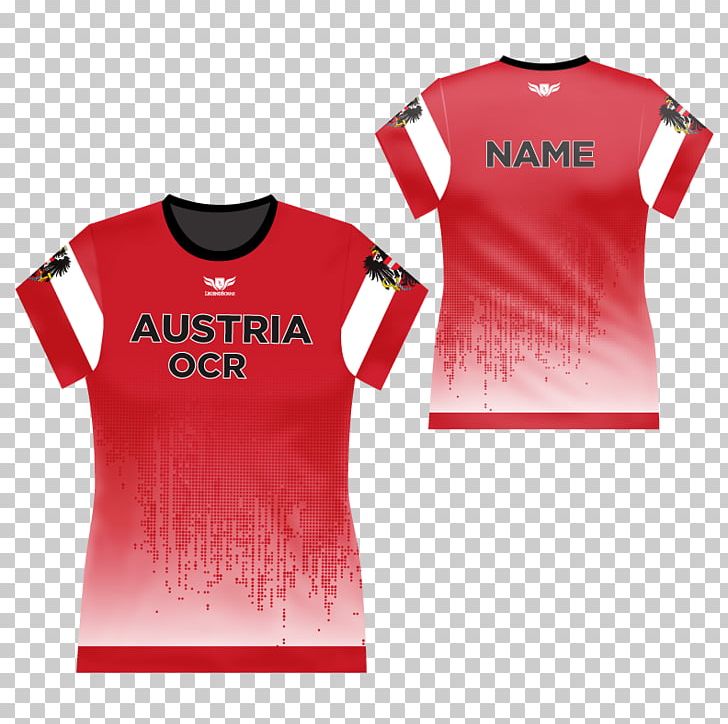Jersey T-shirt Sleeve Austria PNG, Clipart, Active Shirt, Austria, Brand, Clothing, Jersey Free PNG Download