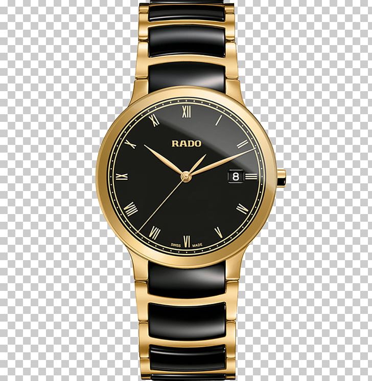 Rado Centrix Automatic Watch Rolex Day-Date PNG, Clipart, Accessories, Automatic Watch, Brand, Brown, Colored Gold Free PNG Download