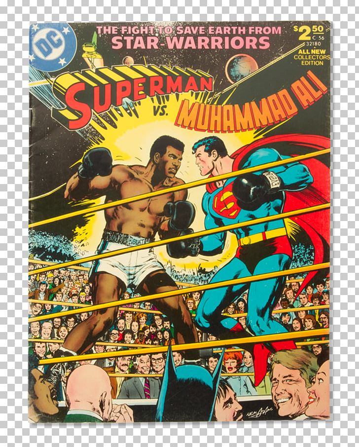 Superman Vs Muhammad Ali Superman Vs. Muhammad Ali Comic Book Boxing PNG, Clipart,  Free PNG Download