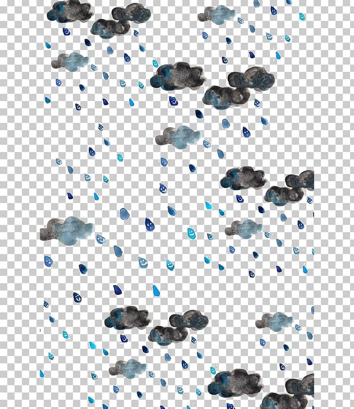 Cloud Rain Drawing Illustration PNG, Clipart, Black, Black Clouds, Blue, Blue Sky And White Clouds, Cartoon Cloud Free PNG Download