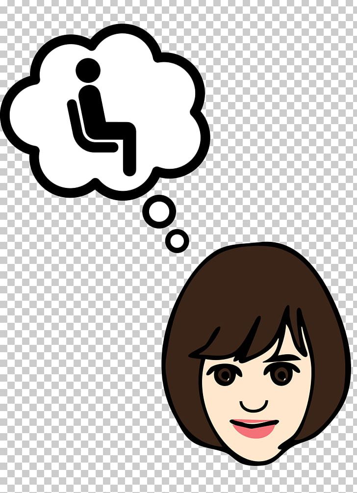 Thought Speech Balloon PNG, Clipart, Area, Artwork, Black And White, Cheek, Comics Free PNG Download