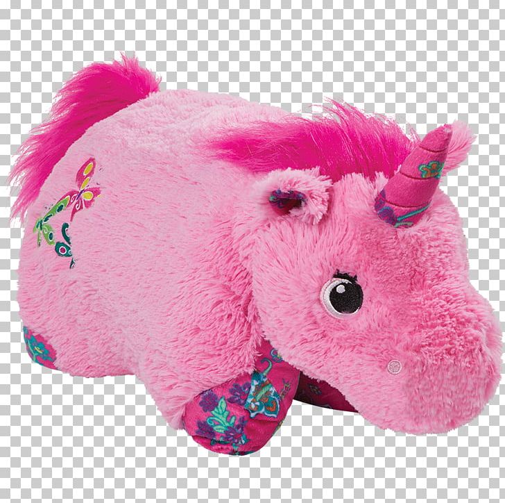 Pillow Pets Stuffed Animals & Cuddly Toys Unicorn Pink PNG, Clipart, Chenille Fabric, Child, Color, Invisible Pink Unicorn, Lavender Free PNG Download