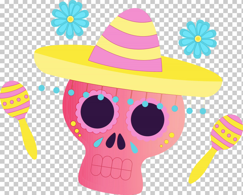 Party Hat PNG, Clipart, D%c3%ada De Muertos, Day Of The Dead, Hat, Mexico, Paint Free PNG Download