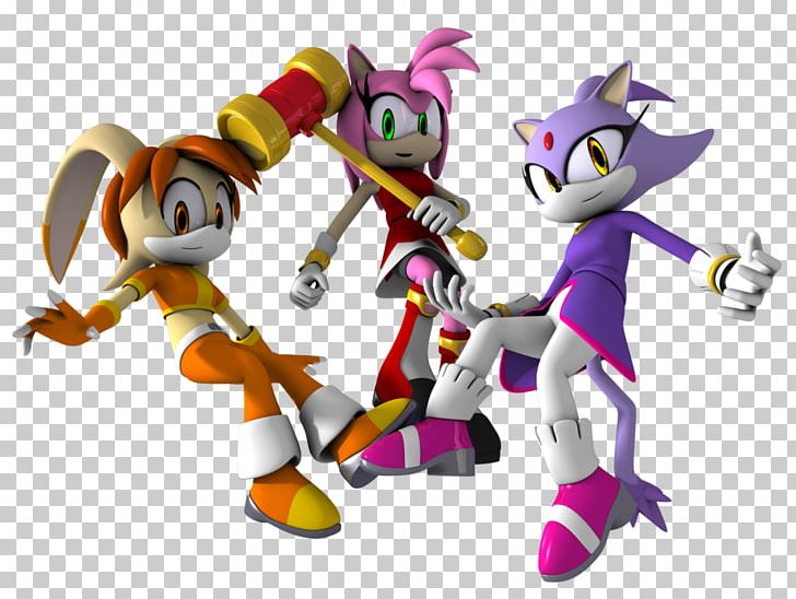 Amy Rose Sonic Heroes Cream The Rabbit Tails Sonic Unleashed PNG, Clipart, Amy Rose, Character, Cream The Rabbit, Fictional Character, Figurine Free PNG Download