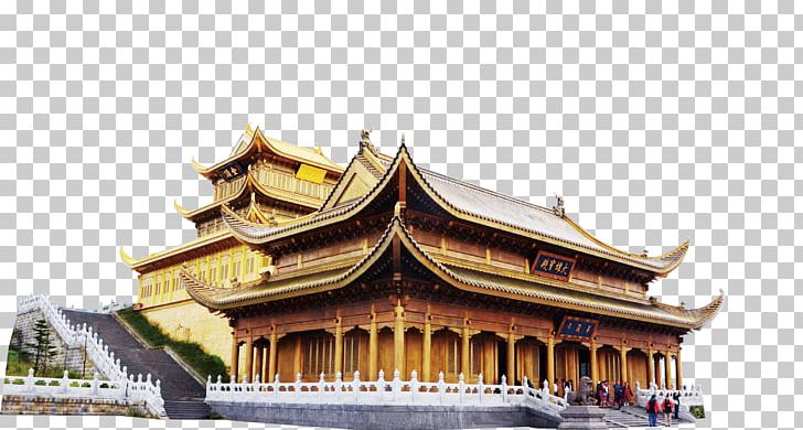 Mount Emei Jinding Temple Tourist Attraction PNG, Clipart, Adobe Illustrator, Building, Chinese Architecture, Chinese Temple, Download Free PNG Download