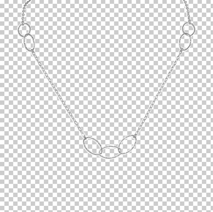 Necklace Rhodium Plating Silver Chain PNG, Clipart, Bead, Black And White, Body Jewelry, Brass, Chain Free PNG Download