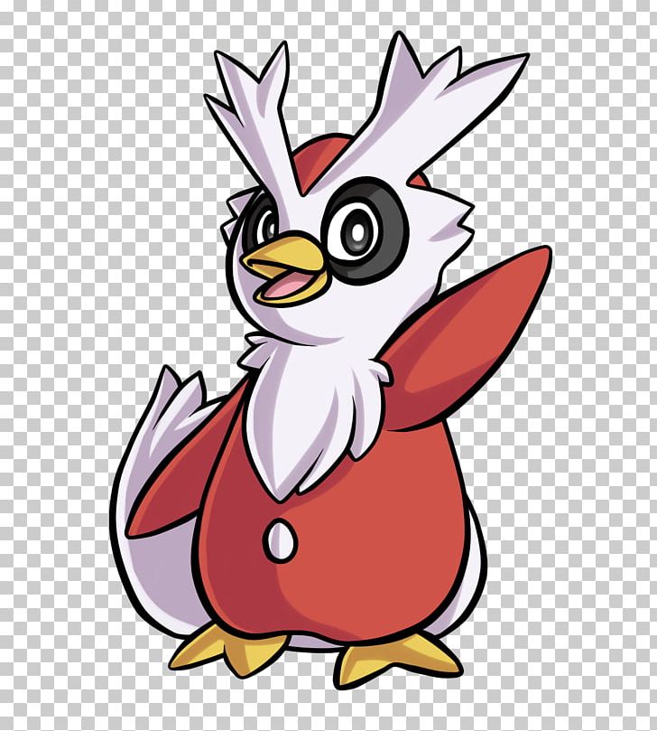 Pokémon X And Y Delibird Domestic Rabbit Fan Art Drawing PNG, Clipart, Art, Artwork, Beak, Bird, Bird Watching Free PNG Download