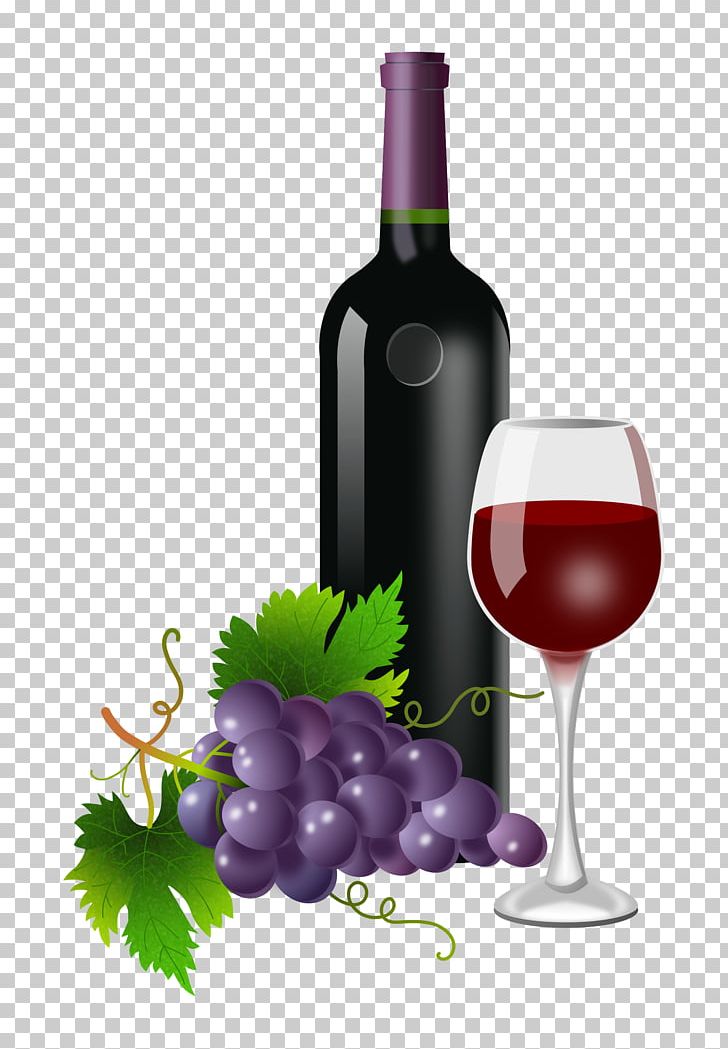 Red Wine Common Grape Vine Champagne Beer PNG, Clipart, Beer, Bottle, Champagne, Common Grape Vine, Dessert Wine Free PNG Download