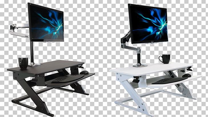 Standing Desk Treadmill Desk Sit Stand Desk Png Clipart Angle