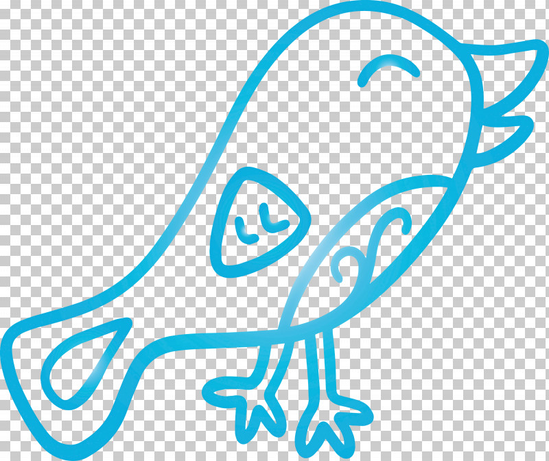 Aqua Line Art Line PNG, Clipart, Aqua, Cartoon Bird, Cute Bird, Line, Line Art Free PNG Download