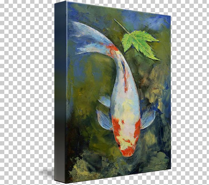 Koi Watercolor Painting Canvas Print PNG, Clipart, Abstract Art, Acrylic Paint, Art, Artwork, Canvas Free PNG Download